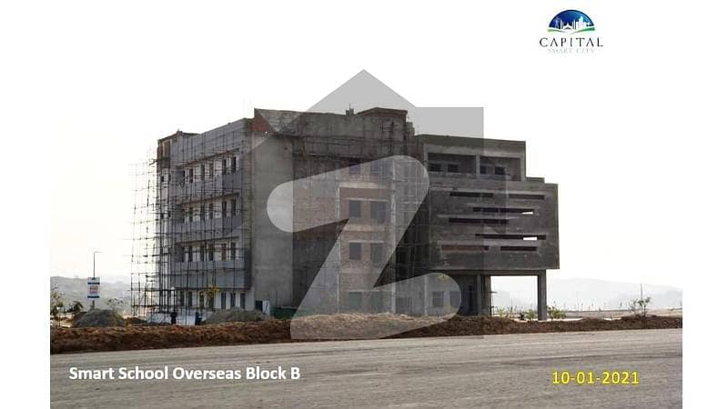 12 marla 46.95 lac overseas prime B block plot in street 6 capital smart city