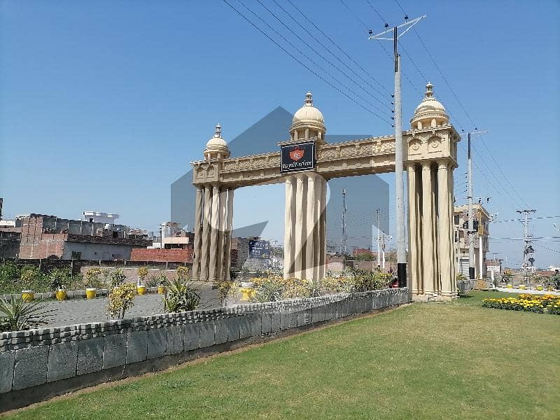 Ideal Prime Location 5 Marla Residential Plot has landed on market in Royal Enclave Housing Society, Gujranwala