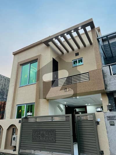 Bahria Town Phase 8, 5 Marla Corner Brand New Designer House 4 Beds With Attached Bath Outclass On Investor Rate Location