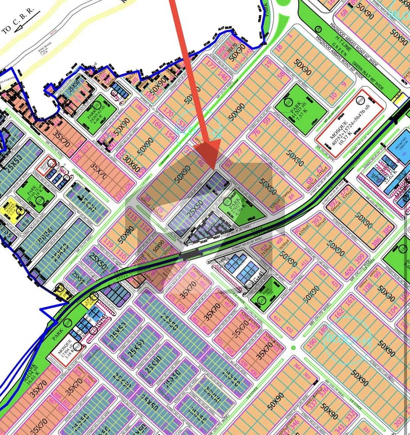 5 Marla Fully Developed Plot In The Beautiful Society Of UpCountry