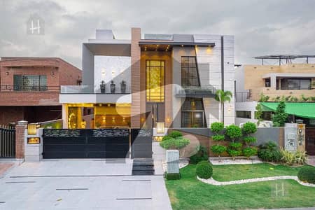 Facing Park & Solar Panel 1 Kanal Full Furnished Modern Design Full House For Rent Hot Location Near DHA Raya.