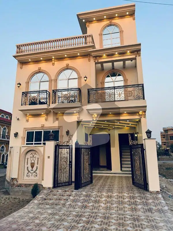 5 Marla Brand New Luxury Corner House For Sale In Central Park View City Lahore
