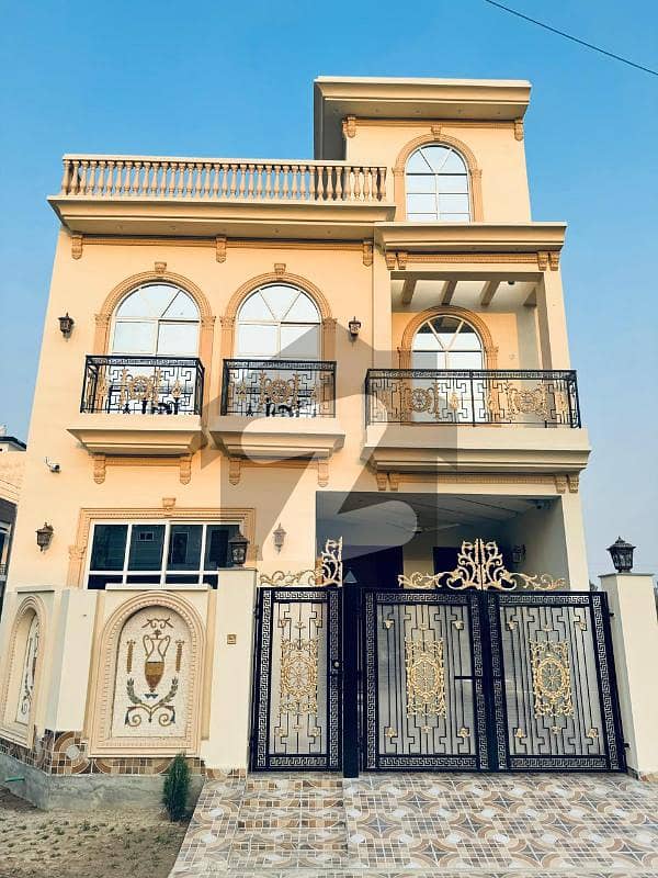 5 Marla Brand New Luxury Corner House For Sale In Central Park View City Lahore