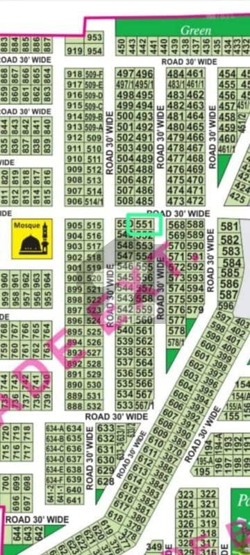 Kanal Commercial Plot Available For Sale In Johar Town