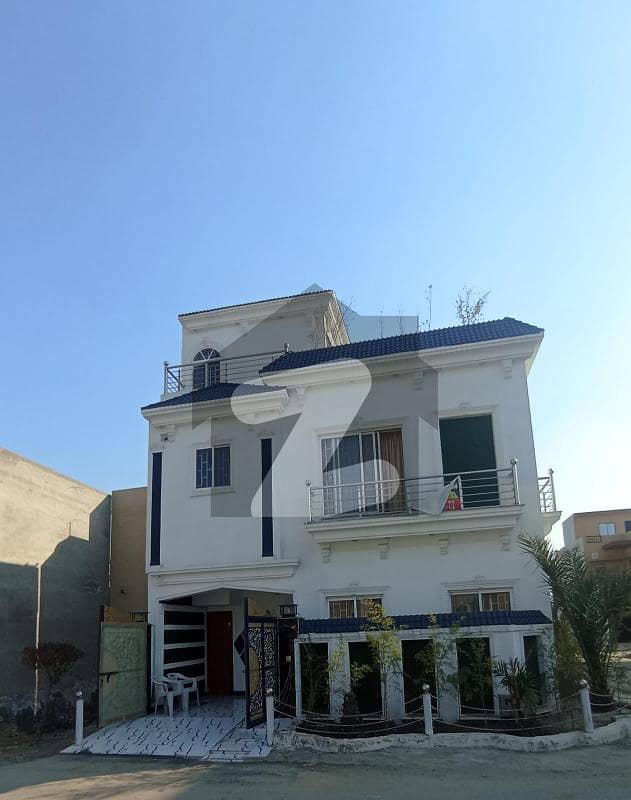 4 Marla Fully FURNISHED CORNER HOUSE for SALE in AL KABIR TOWN Phase 2