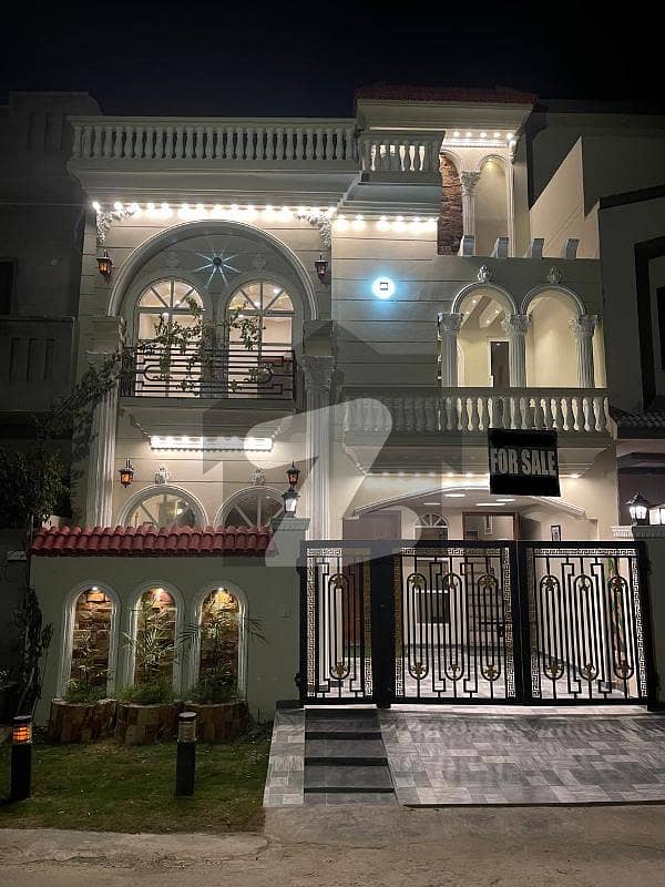 5 Marla Brand New Luxurious Spanish Style Designer House For Sale Canal Garden Lahore &Amp; Loan Facility Available