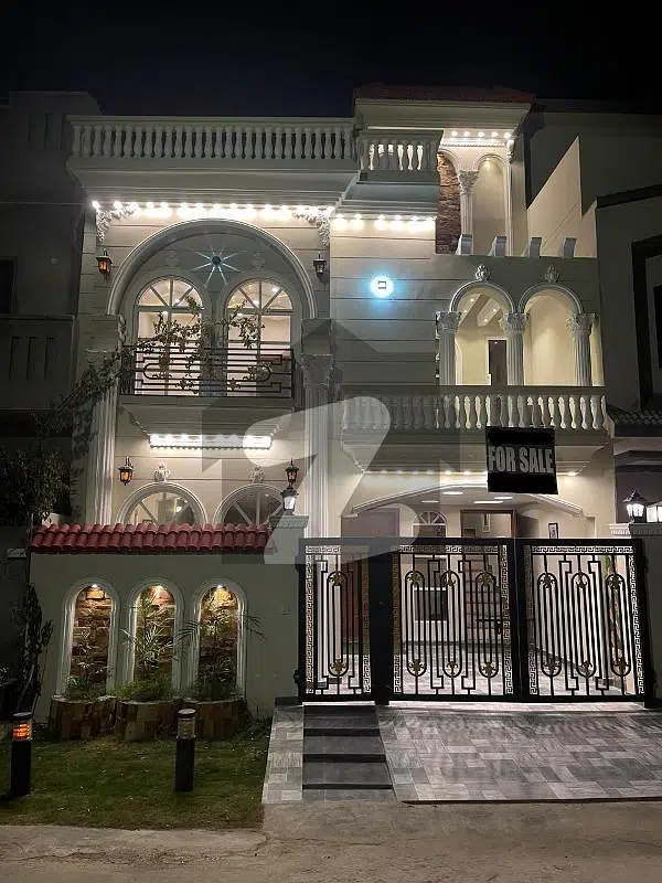 5 Marla Brand New Luxurious Spanish Style Designer House For Sale Canal Garden Lahore Loan Facility Available