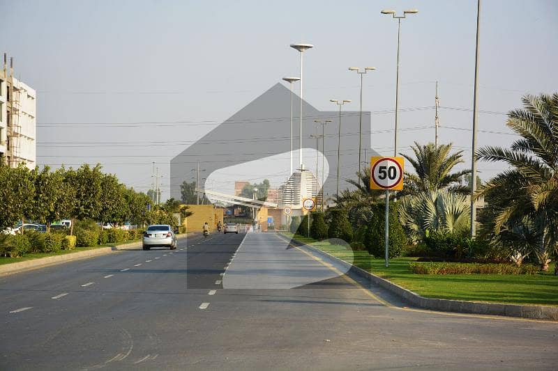 Open Form 8 Marla Commercial Plot For Sale 160sqft wide Road in Bahria Orchard Lahore