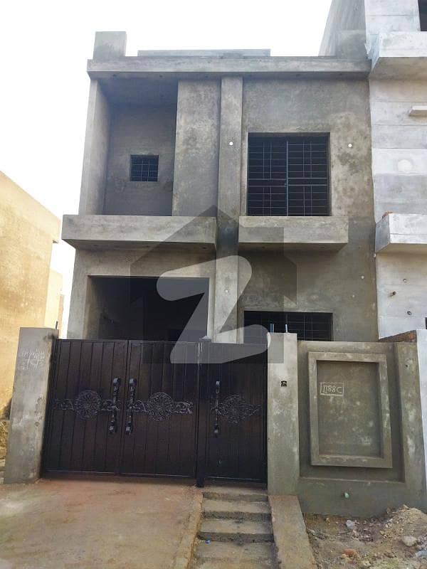 3.5MARLA HOUSE GREY STRUCTURE DOUBLE STORY MODERN DESIGN HOUSE FOR SALE