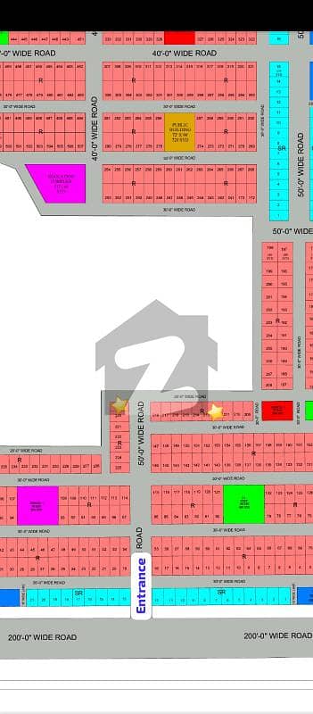 Single Belt Plot 120 Sq-Yd North Town Residency Phase 3