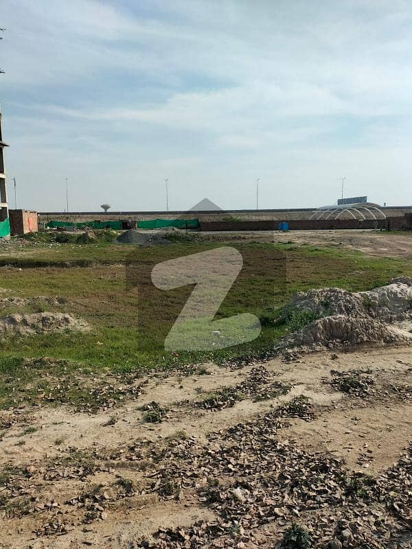 8 Marla Facing Ring Road Commercial Open Form Plot, Golf View Residencia Phase-01 Bahria Town Lahore