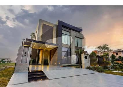 One Kanal Brand New Luxury Ultra-Modern Design Full Basement Fully Furnished Swimming Pool Home Theater House Available For Sale In DHA Hot Location