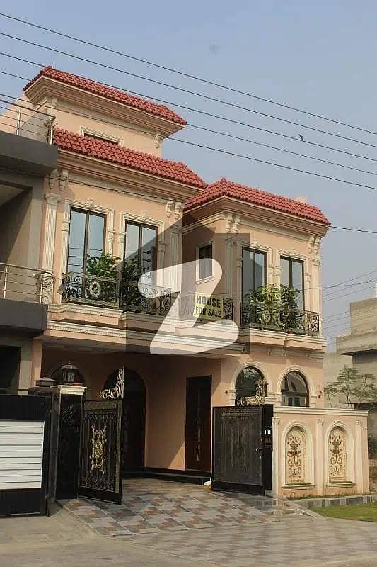 10 Marla Brand New House (60 Feet Road) Is Available At A Very Reasonable Price In LDA Avenue Lahore