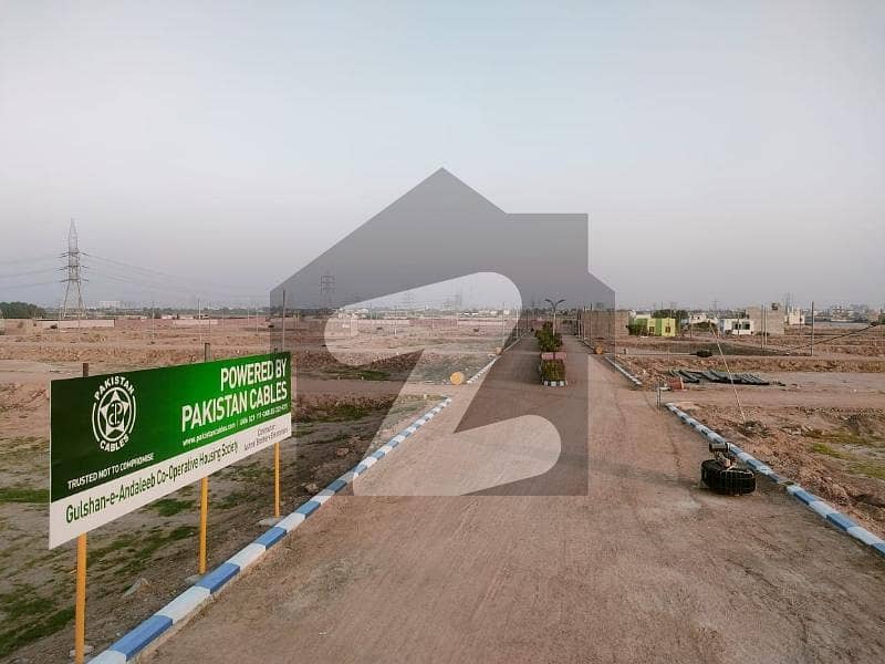 West Open 240 Square Yards Residential Plot In Andleeb Cooperative Housing Society Is Available