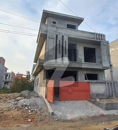 I-14/2 Gray Structure For Sale Size 25-60 Corner Near Double Road Demand 2 Crore