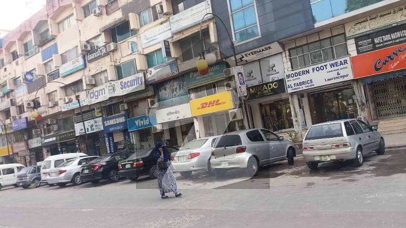 Blue Area Two Shops Gronud Floor Jinnah Avenue For Rent