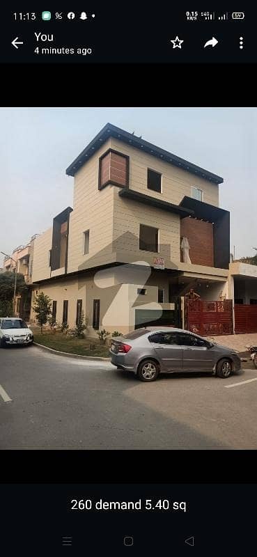 5 Marla Brand New Corner House For Sale In Sitara Gold City Satyana Road Faisalabad
