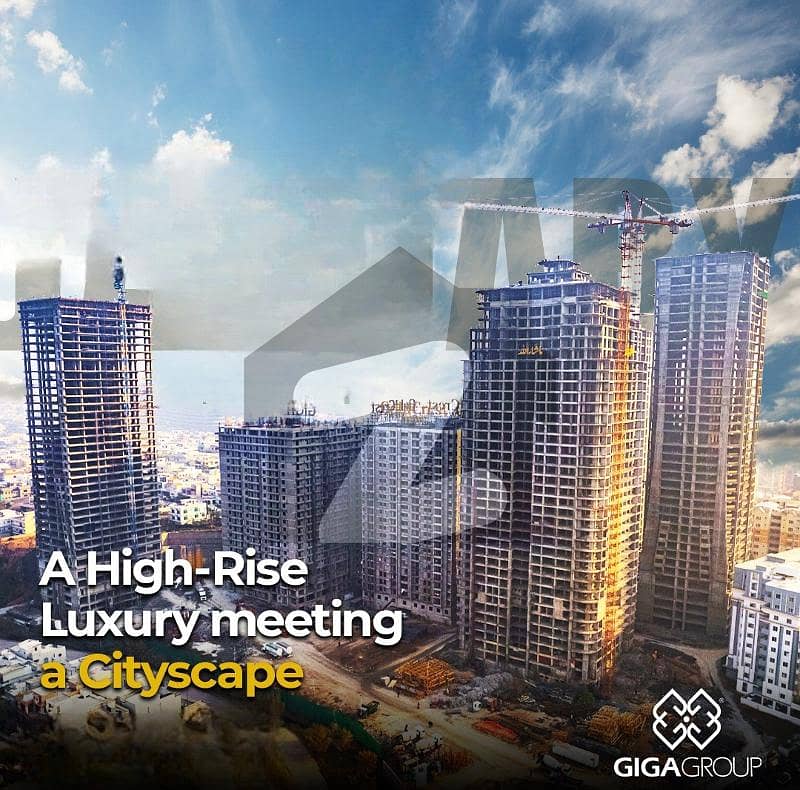 Luxury One Bedroom Apartment For Sale In Goldcrest Highlife-1 Near Giga Mall, World Trade Center , DHA 2 Islamabad