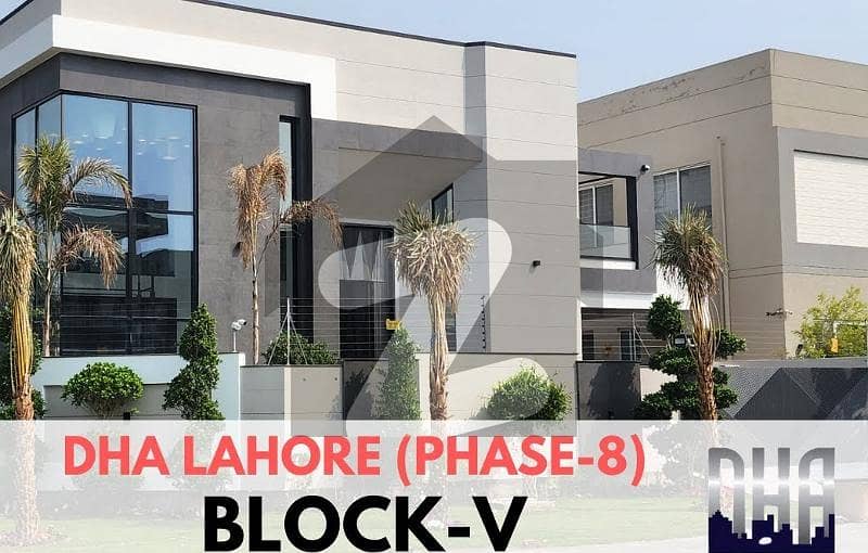 Maximize Returns: Prime 2-Kanal Pair Plot (411+412) In DHA Phase 8 Block V, Offered By Bravo Estate!"