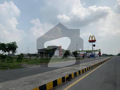 One Kanal R 36 Corner Of Main 100 Feet Road Near To Park Is Plot Available For Sale In DHA Phase 7 Lahore