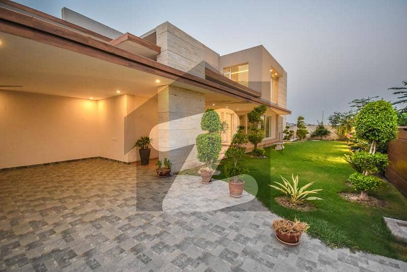 2 Kanal Modern Design Luxurious Bungalow With Full Basement Home Theater & Pool For Rent