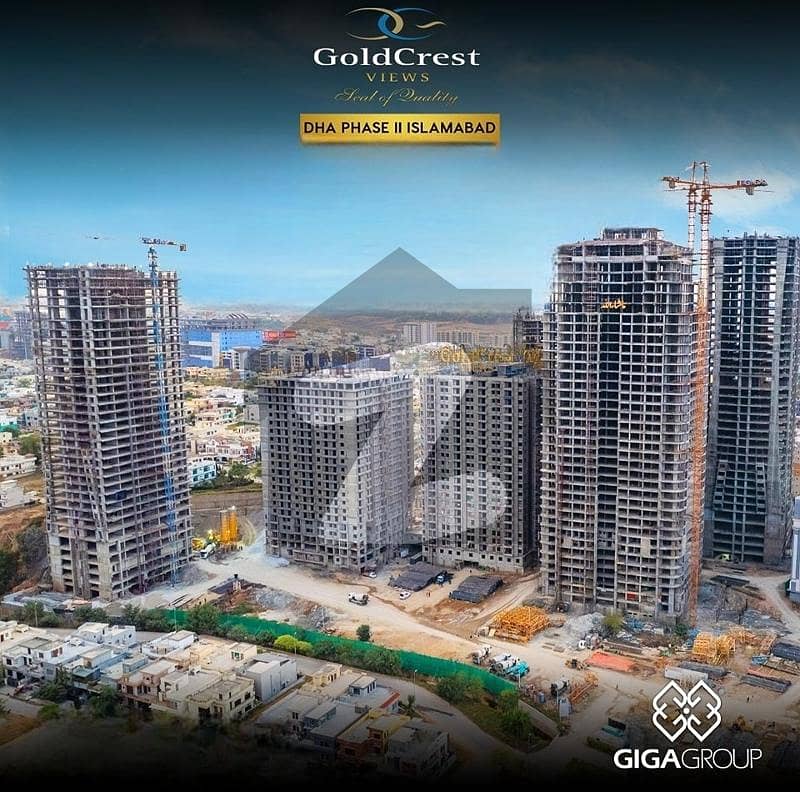 Three Bedroom Luxury Apartment For Sale In Goldcrest Highlife 1 Near Giga Mall World Trade Center DHA Phase 2 Islamabad