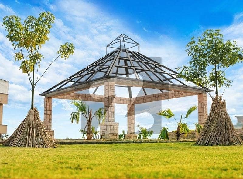 Gulberg Greens 10 Kanal Farmhouse Plot Developed And Possession In B Block For Sale