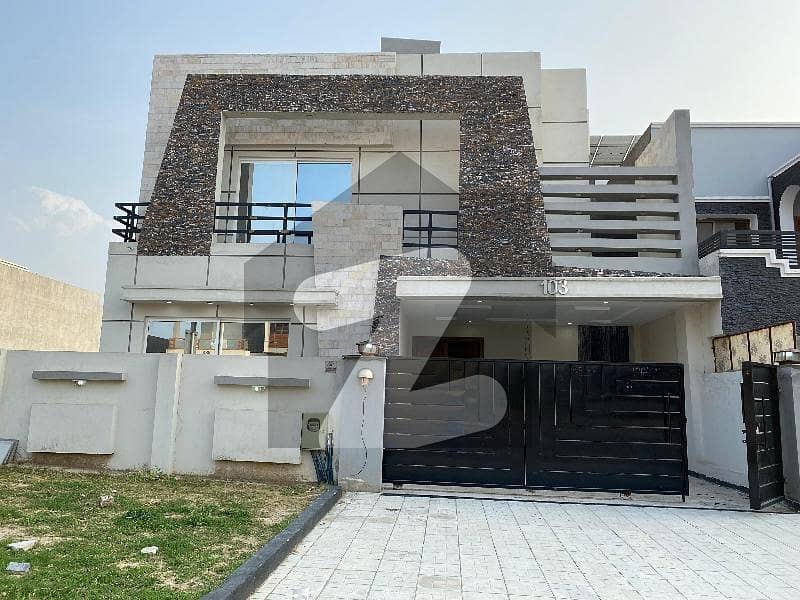 10 Marla Brand New Full House Single Unit House is Available For Rent Bahria town phase 8 Rawalpindi