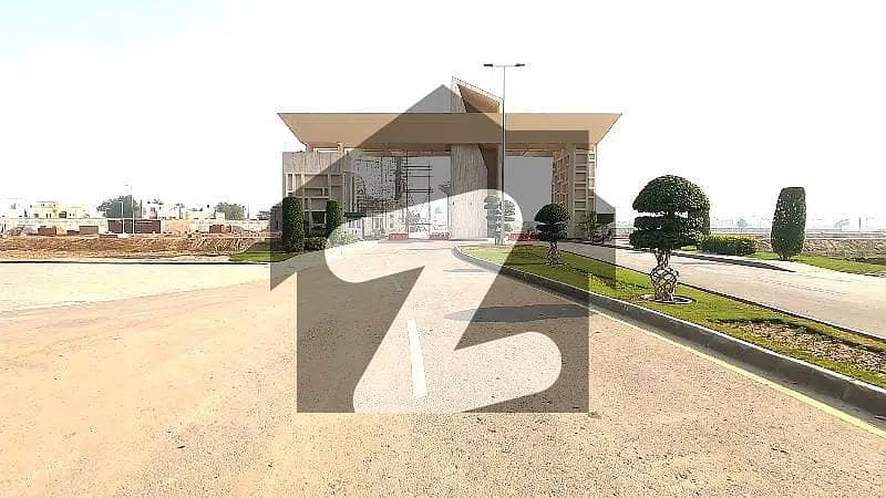 10 Marla Commercial Plot On Canal Bank Road In Union Livings, Nearby Bahria Town, Lahore.