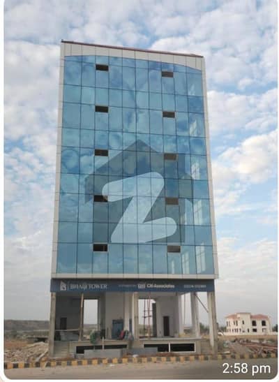 dha city Karachi m9 Super highway project commercial building available for rent full building with basement, ground,5 floors