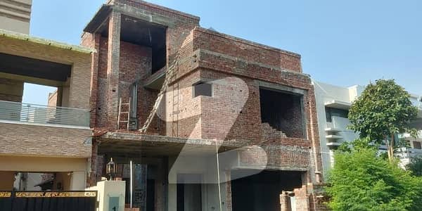 10 Marla Gray Structure House Available For Sale At Hot Locations Sector B Sukh Chain Gardens Lahore