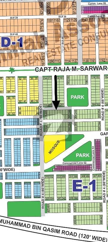 10 Marla Prime location Plot Near to Park Near to Main Boulevard 0 dc Plot Available For Sale in DHA Multan