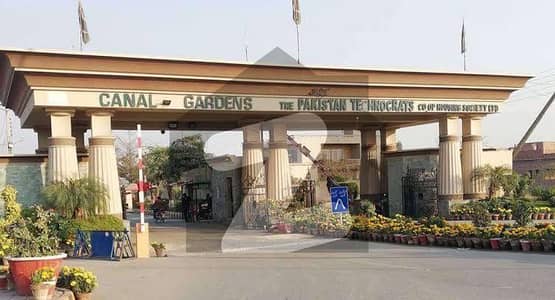10 MARLA RESIDENTIAL PLOT FOR SALE IN CANAL GARDEN NEAR BAHRIA TOWN