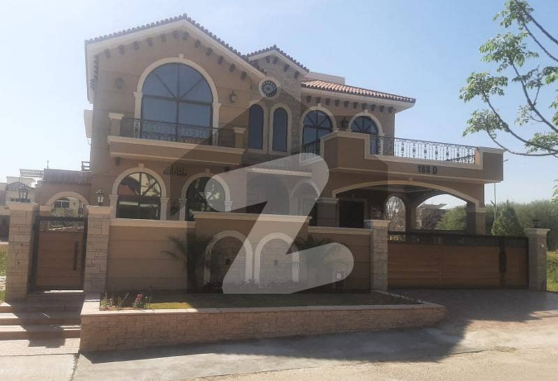 1 Kanal Brand New Triple Storey Most Beautiful House Available For Sale D-12 In Islamabad