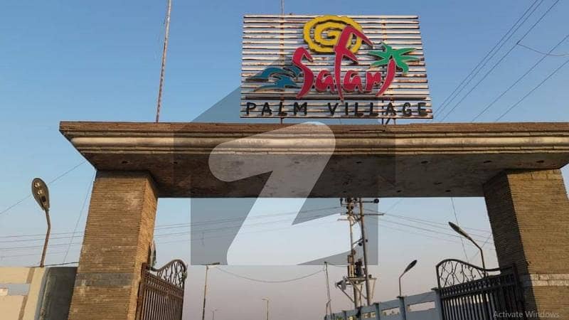 Reasonably-Priced 120 Square Yards Residential Plot In Safari Palm Village, Karachi Is Available As Of Now