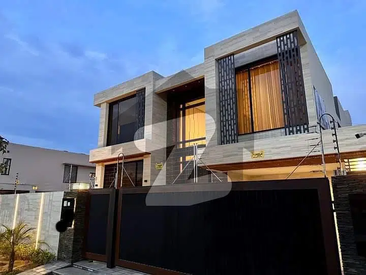 One Kanal Brand New Ultra-Modern Designer Fully Furnished Bungalow For Sale At Prime Location Of DHA Lahore