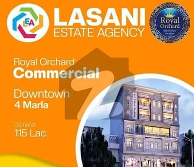 Royal Orchard 4 Marla Commercial Plot For Sale