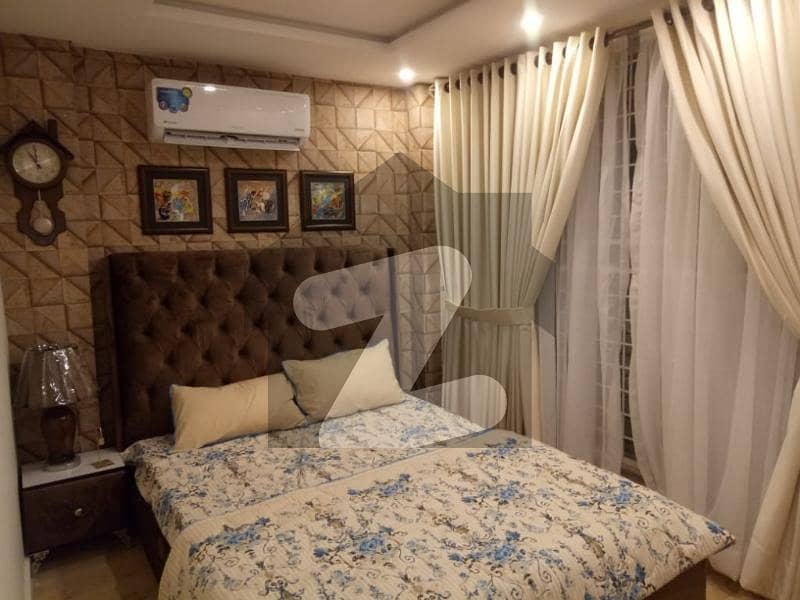 studio brand new luxury furnished flat apartment available in bahria town lahore