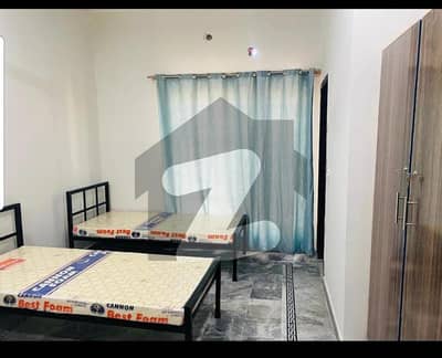 ZRS Girl Hostel Suits Available Fully Furnished 2 Seater Sharing Room Single Bed With Mattress Available For Rent Near Ucp University Or Abdul Sattar Eidi Road, Shaukat Khanum Hospital