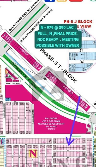150Ft Rd Back Dp Pole Clear Sial Estate Offers . N - 979 . Top Location Plot With Meeting For Sale .