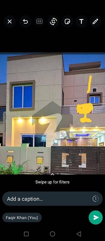 This Is Brand New Park Face 8 Marla House Proper Double Unit 5 Bed 6 Washroom 2 Kitchen 1 Servant Room Walking Distance Commercial Masjid And Park
