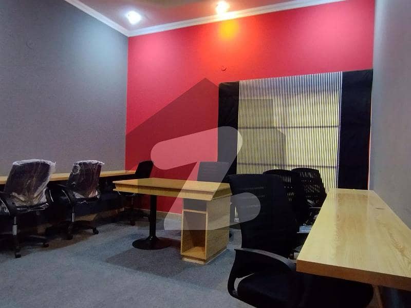 15 marla conmmercial furnished hall is available for rent in PIA society lahore
