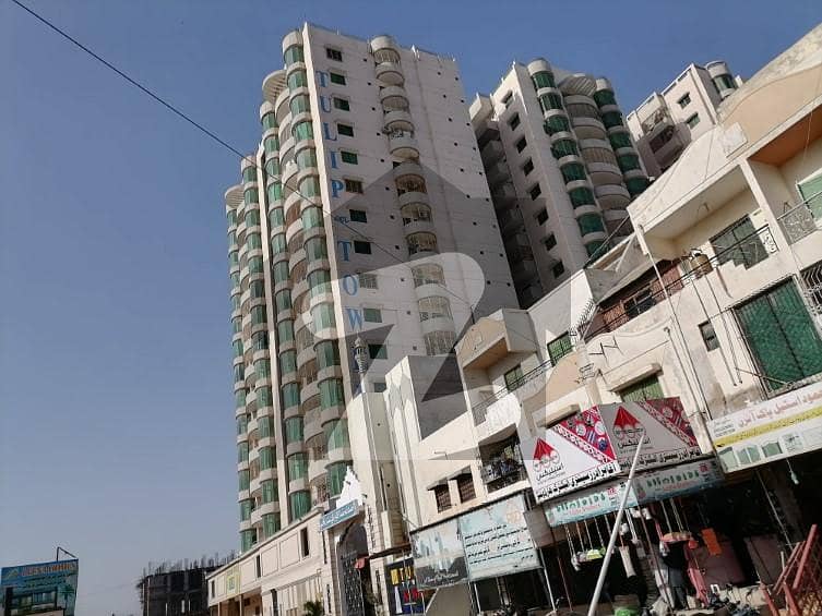 ٹیولِپ ٹاور سعدی روڈ,کراچی میں 4 کمروں کا 16 مرلہ فلیٹ 4.0 کروڑ میں برائے فروخت۔