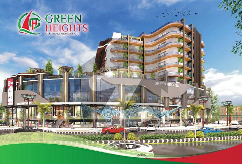 4th Floor One Bed Apartment In Green Heights Availale For Sale On 1 Year Installments