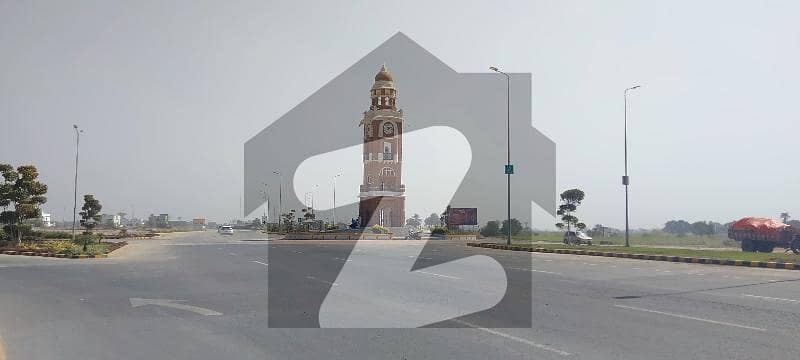 Possession-ready corner plots with extra land, park view in Sector Q, DHA Multan.