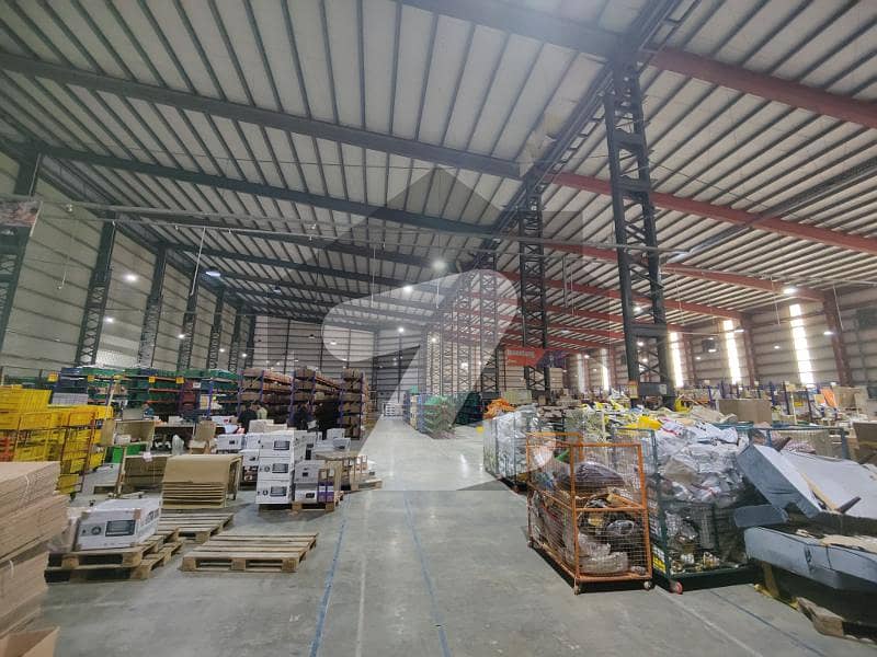 State Of The Art Steel Structure Warehouse Is Available For Rent In Quaid-E-Azam Industrial Estate