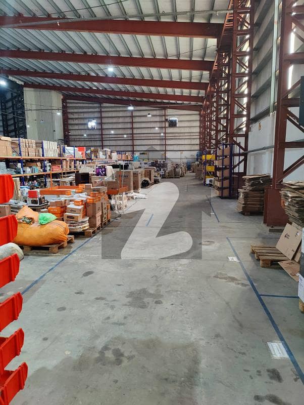Modern Day Warehouse Available for Rent in Quaid-e-Azam Industrial Estate