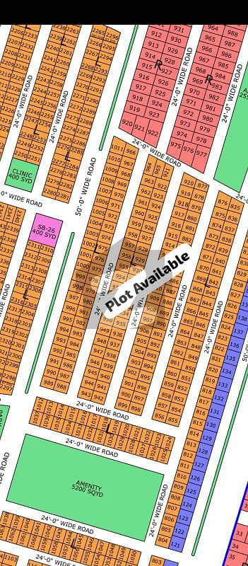 West Open Plot 80 Sq-Yd Gold Block North Town Residency Phase 1