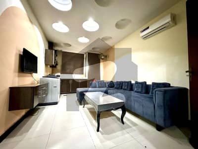 One Bed Full Furnished Flat Available For Rent In Sector C Bahria Town Lahore