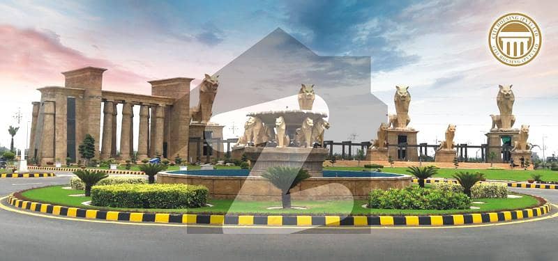 4 MARLA COMMERCIAL PLOT IN A BLOCK NEAR MAIN GT ROAD AND MOTORWAY.